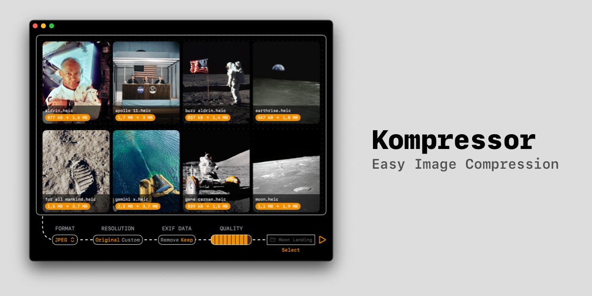 Kompressor screenshot 1